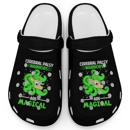 Cerebral Palsy Warriors Are Magical Unicorn Lover Clogs