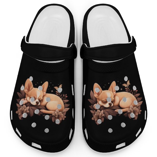 Chihuahua | Sunday Sleep Cute Dog Good Night Clogs