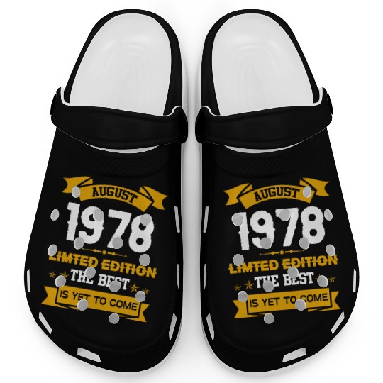 August 1978 Birthday Surprise Clogs