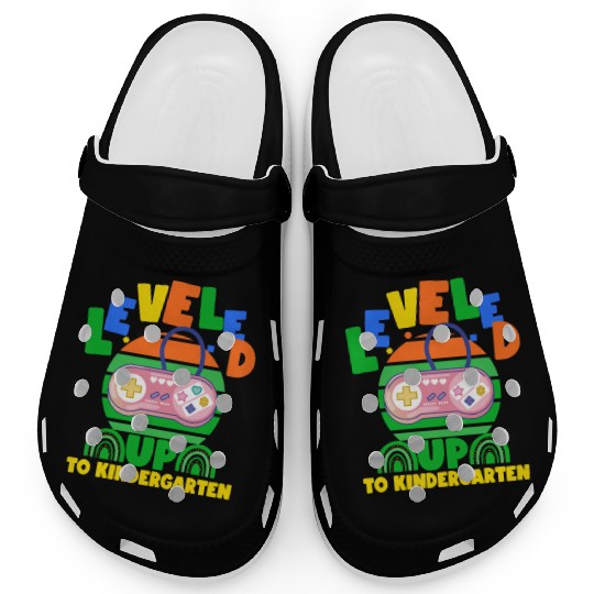 Level up to kindergarten, back to school Clogs
