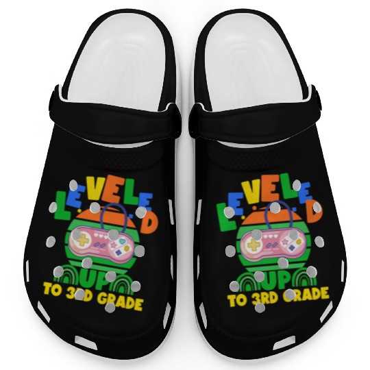 Level up to 3rd grade, back to school Clogs