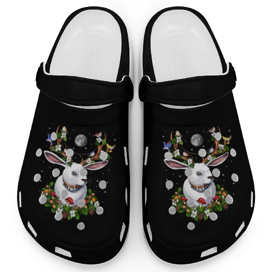 Jackalope Rabbit Clogs