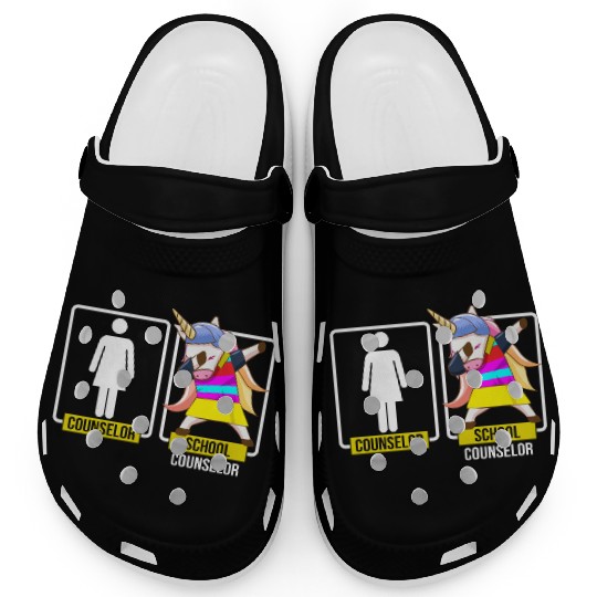 Funny School Counselor Appreciation Back To School Clogs