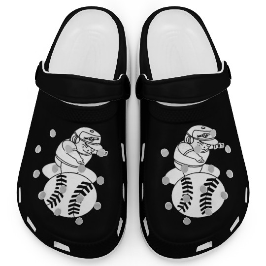 Kawaii Chibi Baseball Pitcher Clogs