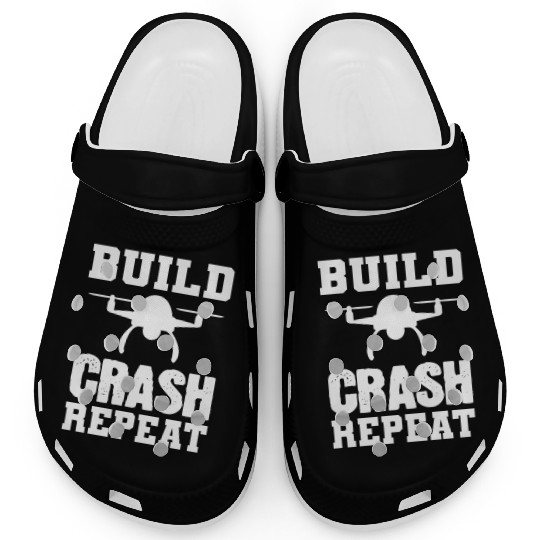 Build Crash Repeat Pilot Gift Clogs