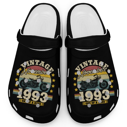 Vintage '93 Birthday Surprise Clogs