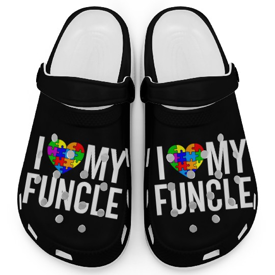 I Love My Funcle Clogs