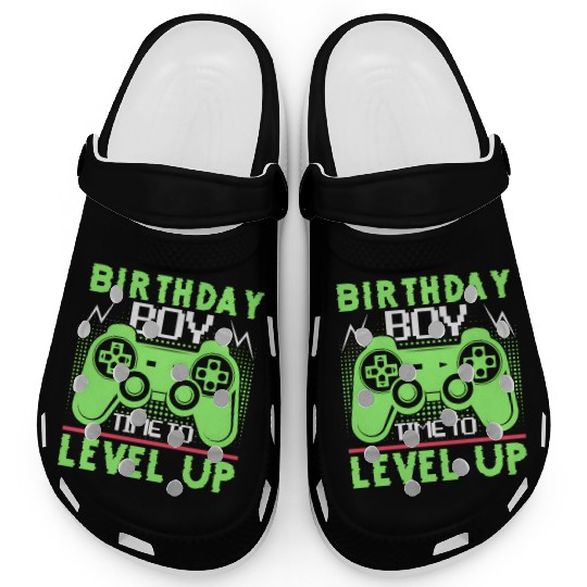 Timet O Level Up Gaming Quotes Clogs