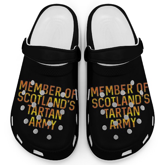 Member Of Scotland s Tartan Army Scottish Lion Clogs