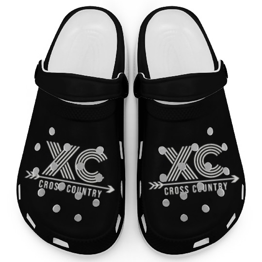 Cross Country Running XC Lines Arrow Gift Country Clogs