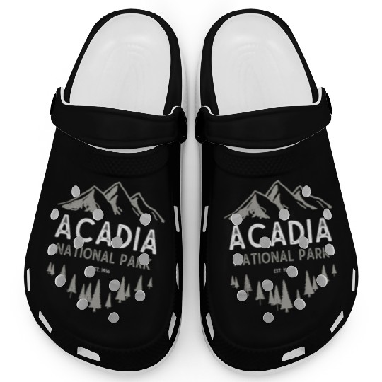 Acadia National Park Est 1916 Maine Clogs
