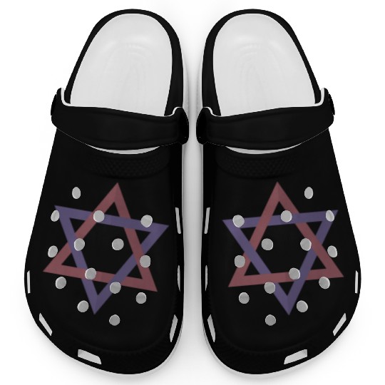 Star Of David Clogs