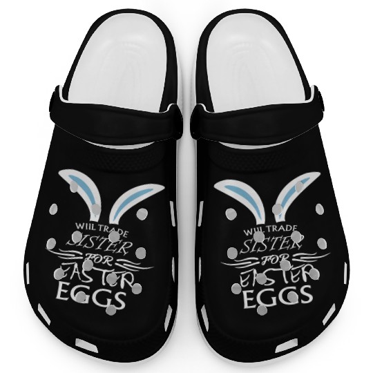 Easter Sister Egg Hunting Rabbit Py Clogs