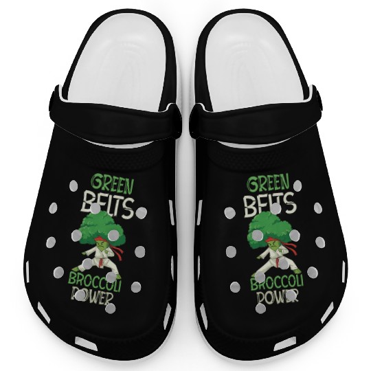 Broccoli Martial Arts Karate MMA Boxing Kicks Clogs