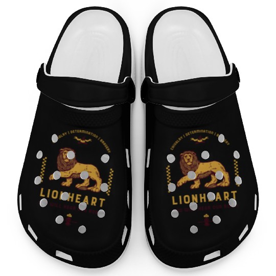 Lion Heart You Will Hear Our Roar Design Clogs