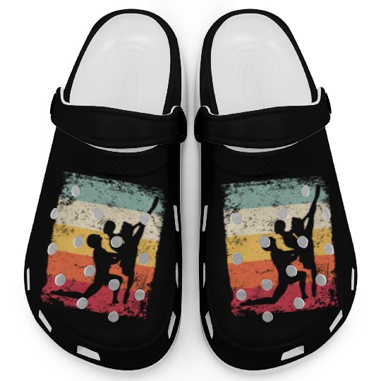 Ballet Dance Couple Vintage Ballerina Clogs
