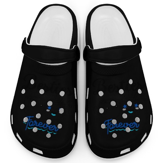 Besties , Friendship Day Gift, Tea Lover Friends Clogs