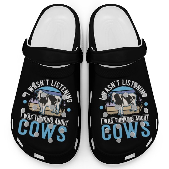 Cow Cattle Breeder Land, Farmer Cows Clogs