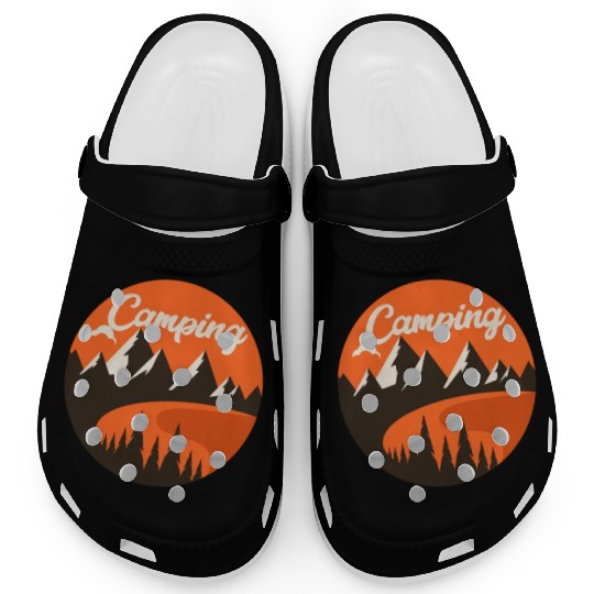 Happy Camper Camping Clogs