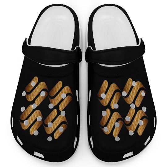 My rose gold Clogs slogan for girls