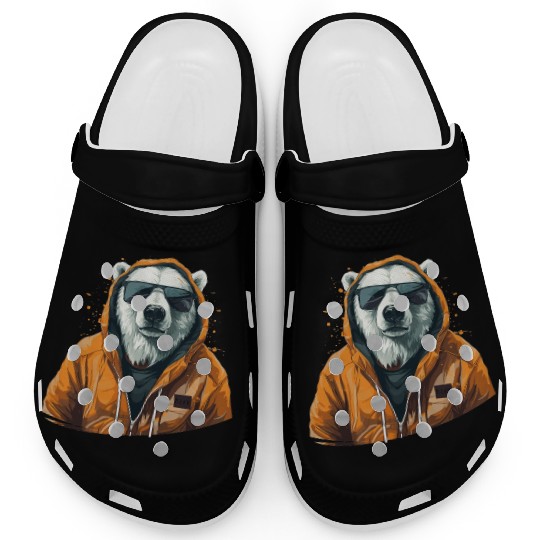 Street Style Polar Bear | Polar Bear Lovers Clogs