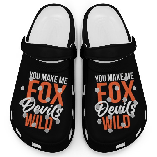 you make fox devils wild geek Clogs