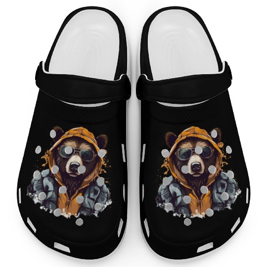 Street Style Brown Bear | Bear Lovers Clogs