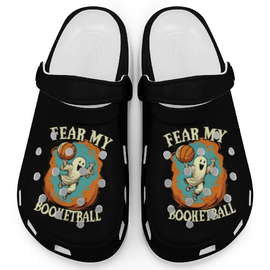 Basketball Halloween Trick Or Treat Spooky Baller Clogs