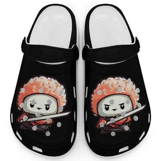 Anime Sushi Lover Nigiri Sashimi Food Manga Otaku Clogs