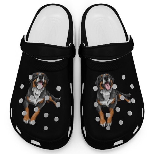 Cute Bernese Mountain Dog Clogs