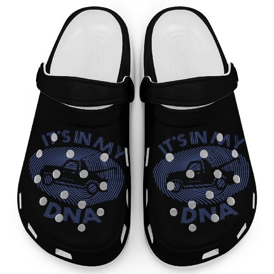 tow Truck DNA - It's in my DNA Design Clogs