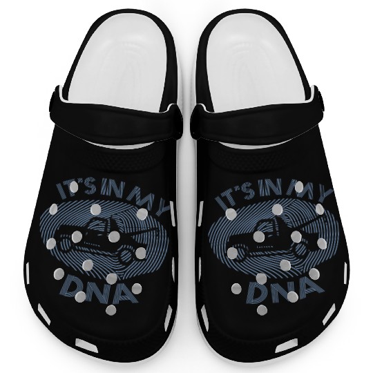 tow Truck DNA - It's in my DNA Design Clogs