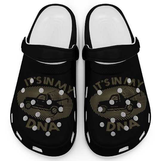 tow Truck DNA - It's in my DNA Design Clogs