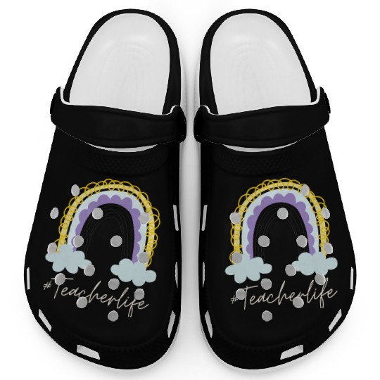 Teacher Life Kindergarten Teacher Appreciation Clogs