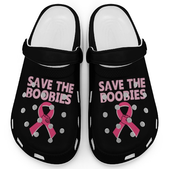 Save The Boobies Clogs