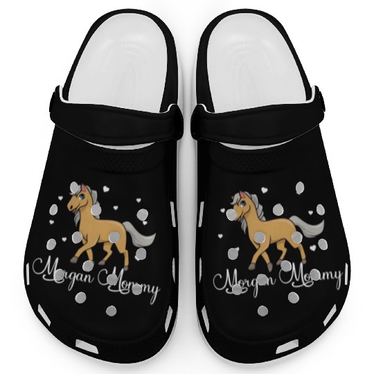 Horse Lover Morgan Mommy Clogs
