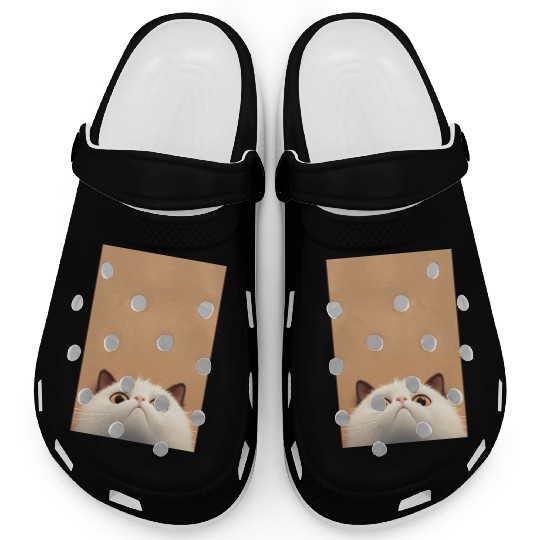 Cranky Whiskers - Adorable Grumpy Cat Clogs