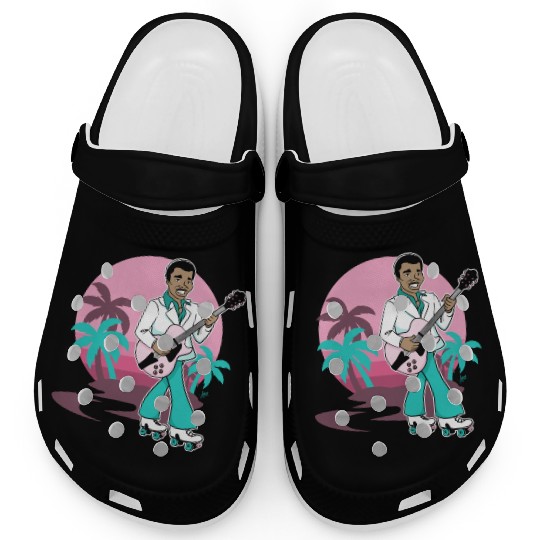 Breezin' on Wheels Retro Cartoon - Malibu Style Clogs