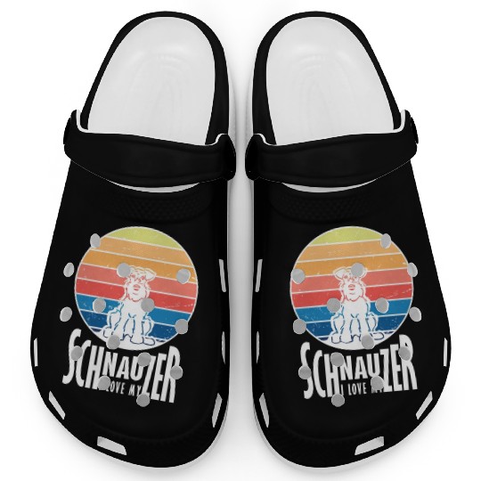 Schnauzer Love Clogs