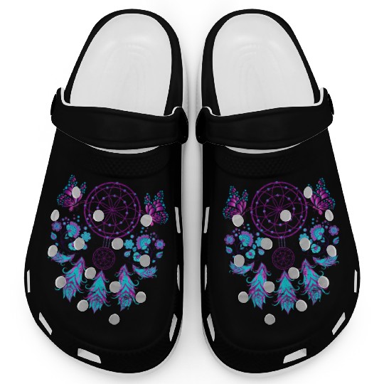 Butterfly Feather Jewelry Hippie Dream Catcher Clogs