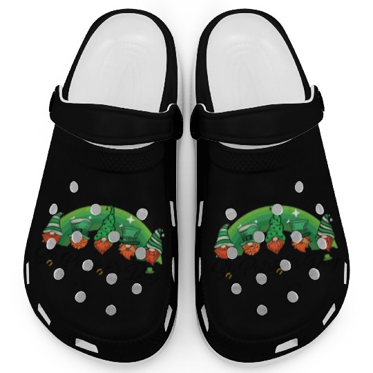 Saint Patrick s Day Horseshoe Clover Shamrock Clogs