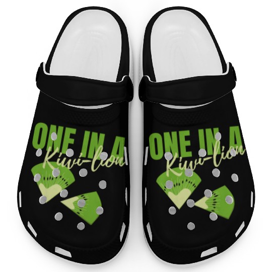 One In A Kiwi Lion Clogs