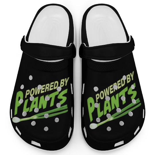 Powered By Plants Vegan Vegetarian Plant Based Clogs