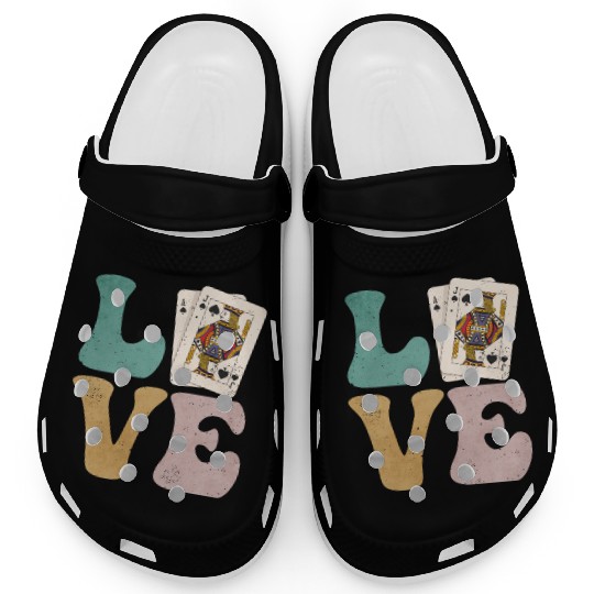 Blackjack Gambling Cards Clogs