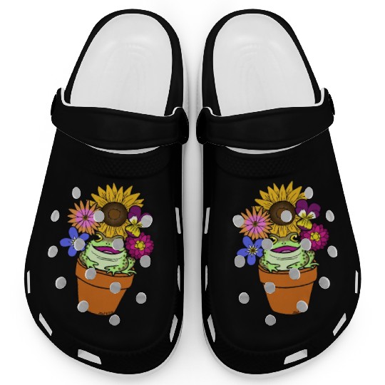 Flower Pot Toad Clogs