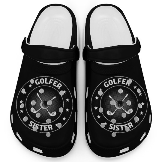 Golf Player Sister Golfer - Golfer Sister Clogs