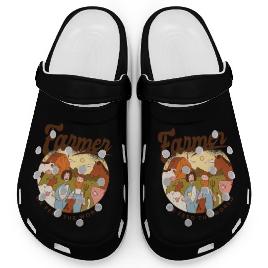 Farmer We Feed The World Clogs