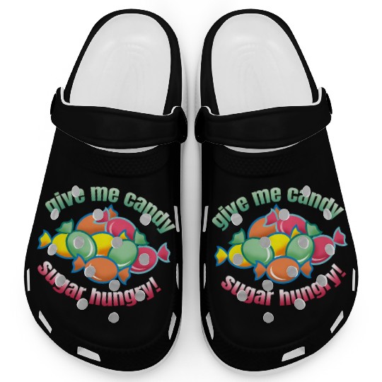 Halloween Candy Hungry Clogs
