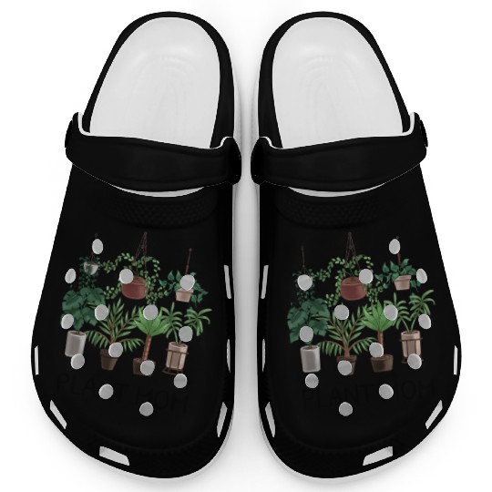Plant Mom Potted Plant Lover Clogs