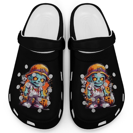 Zombie Frights Halloween and zombies Clogs